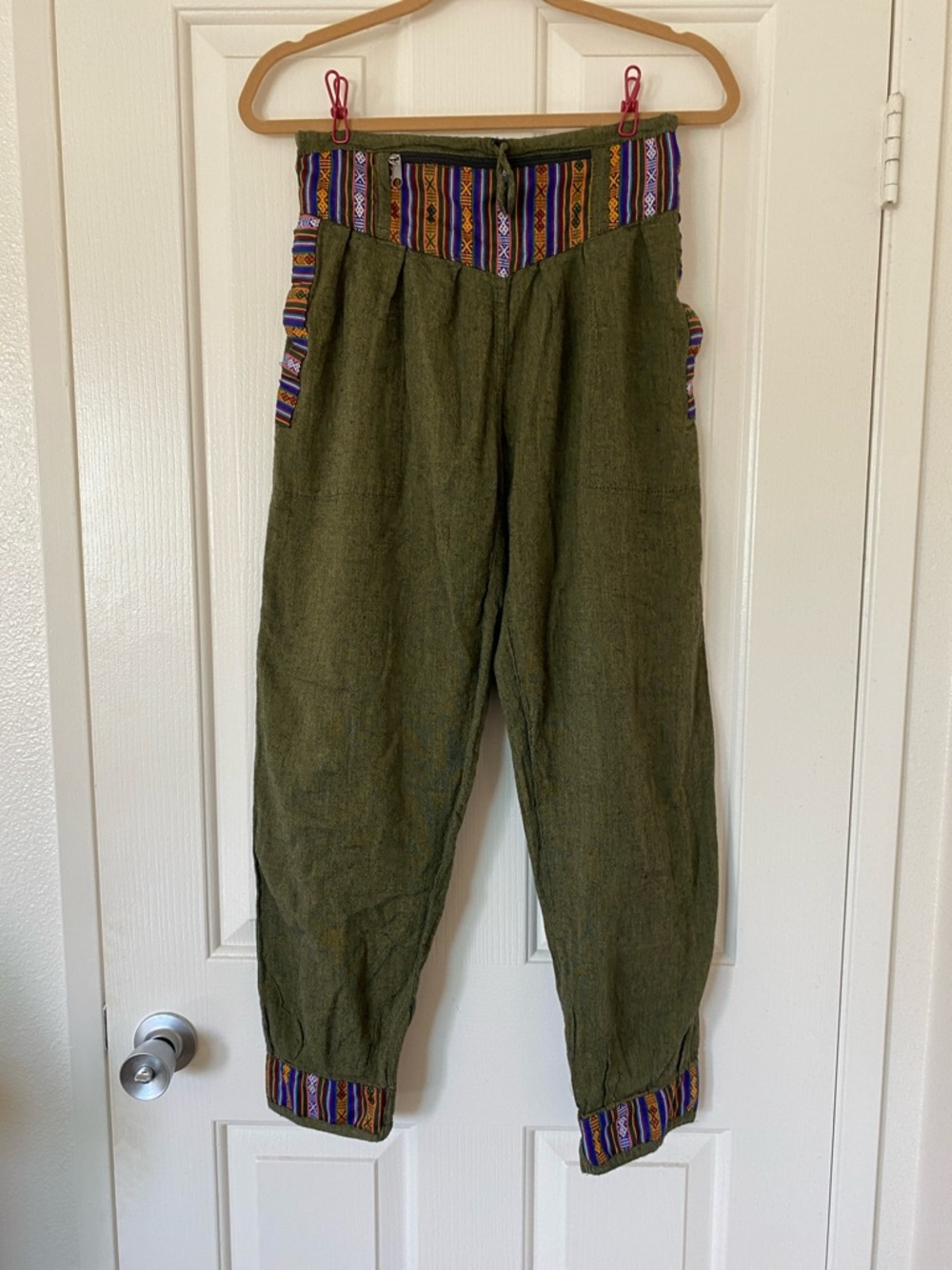 Green Harem Festival Pants